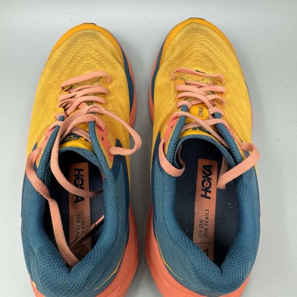 Hoka One One Womens Zinal 1119400 RYCM Orange Running Shoes  Hoka One One Womens Zinal 1119400 RYCM Orange Running Shoes Womens Size 9B